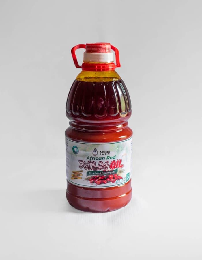 African Red Palm Oil — 3 Litre Plastic Jug