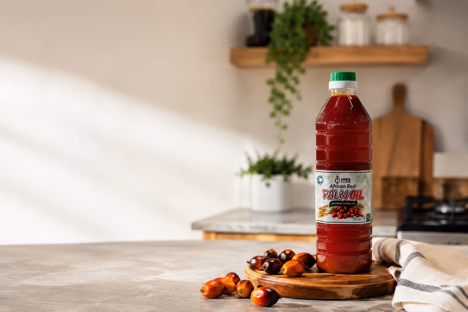 Cooking with Abbis Farm palm oil